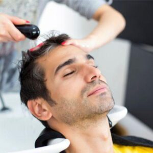 Step by step hair transplant